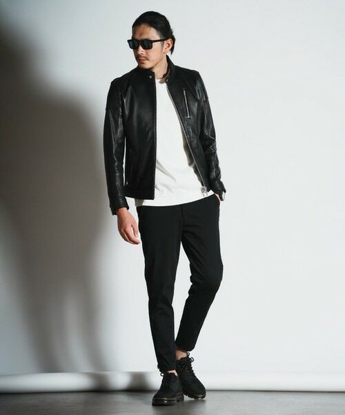 MEN'S BIGI / メンズビギ その他パンツ | 【WONDER SHAPE】360度ストレッチ スリムテーパードパンツ | 詳細7