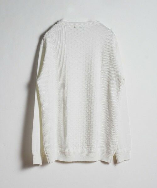 MEN'S BIGI / メンズビギ ニット・セーター | ハイゲージ(12GG)ウール混ニット | 詳細2