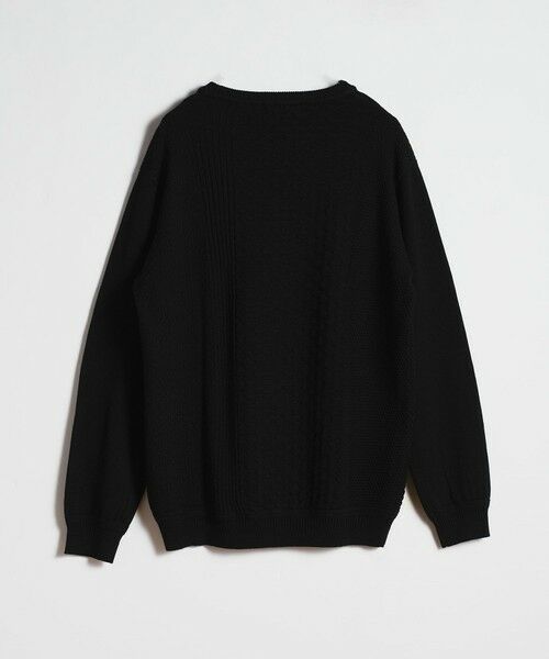 MEN'S BIGI / メンズビギ ニット・セーター | ハイゲージ(12GG)ウール混ニット | 詳細4