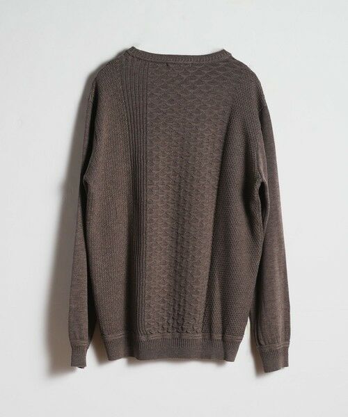 MEN'S BIGI / メンズビギ ニット・セーター | ハイゲージ(12GG)ウール混ニット | 詳細7