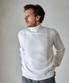 MEN'S BIGI / メンズビギ ニット・セーター | ハイゲージ(12GG)タートルネックニット