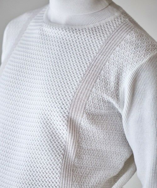 MEN'S BIGI / メンズビギ ニット・セーター | ハイゲージ(12GG)タートルネックニット | 詳細5