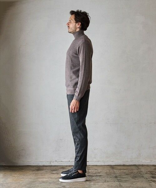 MEN'S BIGI / メンズビギ ニット・セーター | ハイゲージ(12GG)タートルネックニット | 詳細13
