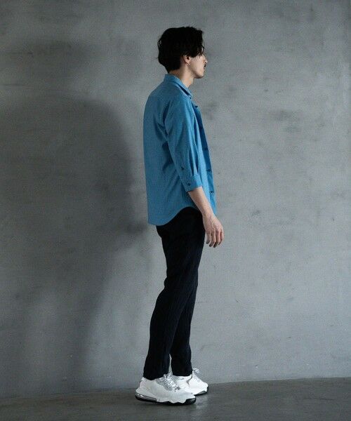 MEN'S BIGI / メンズビギ シャツ・ブラウス | ストレッチカチオン レギュラーカラーシャツ | 詳細8