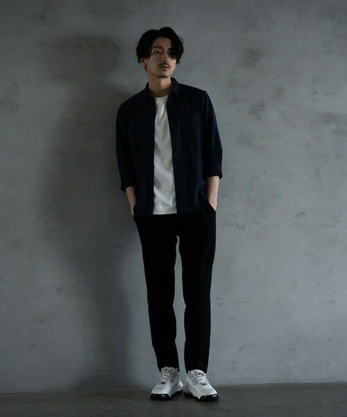 MEN'S BIGI / メンズビギ シャツ・ブラウス | ストレッチカチオン レギュラーカラーシャツ | 詳細10