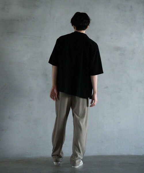 MEN'S BIGI / メンズビギ シャツ・ブラウス | シャイニングテレコジャージオープンカラーシャツ | 詳細5