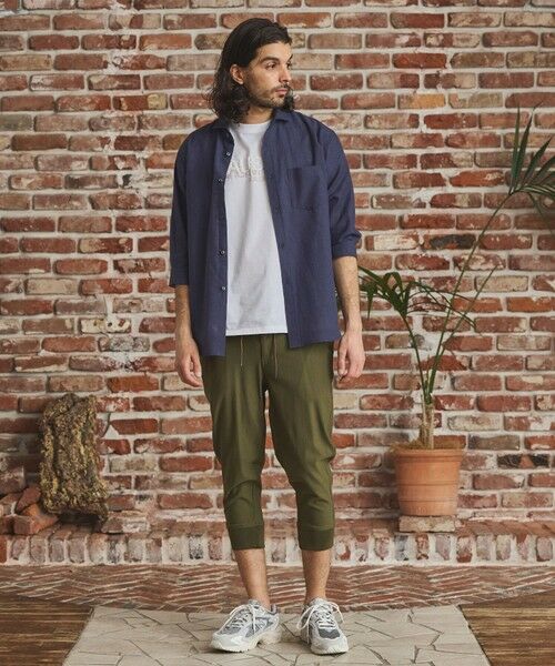 MEN'S BIGI / メンズビギ シャツ・ブラウス | COOL　MAXリネン混7分袖シャツ | 詳細10