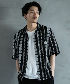 MEN'S BIGI / メンズビギ シャツ・ブラウス | 70'Sヴィンテージライクオープンカラーシャツ