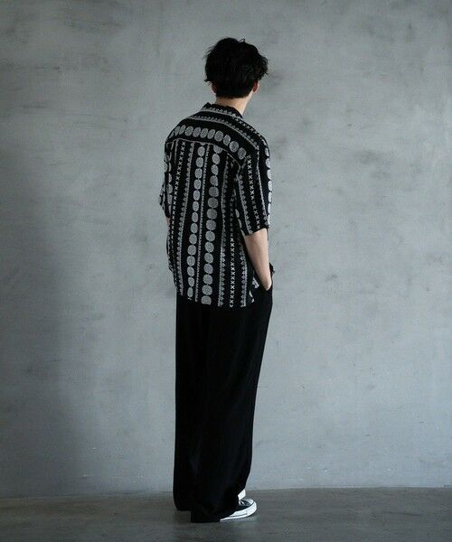 MEN'S BIGI / メンズビギ シャツ・ブラウス | 70'Sヴィンテージライクオープンカラーシャツ | 詳細2