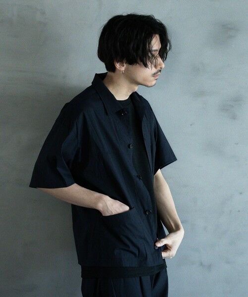 MEN'S BIGI / メンズビギ シャツ・ブラウス | ペーパーナイロンシャツブルゾン | 詳細6