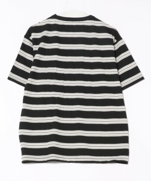 MEN'S BIGI / メンズビギ Tシャツ | ジャガードボーダーTシャツ | 詳細10