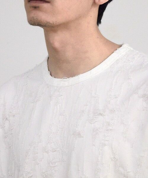 MEN'S BIGI / メンズビギ Tシャツ | オーバーダメージTシャツ | 詳細3