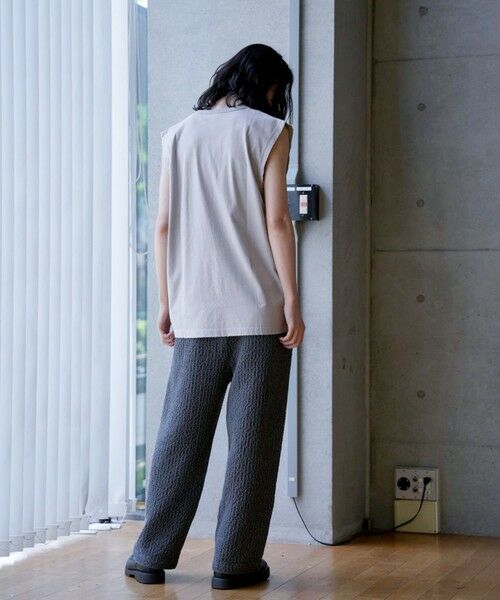 MEN'S BIGI / メンズビギ Tシャツ | ヴィンテージライクノースリーブシャツ | 詳細2