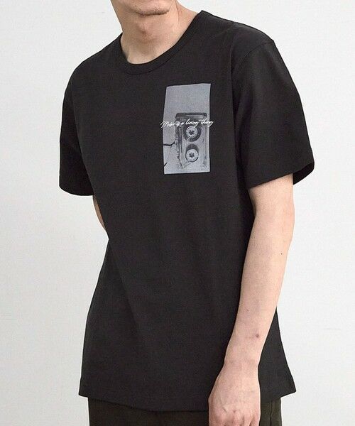 MEN'S BIGI / メンズビギ Tシャツ | アメリカンコットンバックフォトプリントT | 詳細4