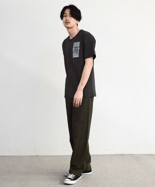 MEN'S BIGI / メンズビギ Tシャツ | アメリカンコットンバックフォトプリントT | 詳細5