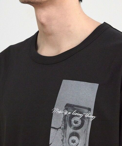 MEN'S BIGI / メンズビギ Tシャツ | アメリカンコットンバックフォトプリントT | 詳細6