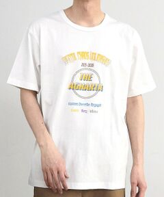MEN'S BIGI / メンズビギ Tシャツ | アメリカンコットンロゴプリントTシャツ