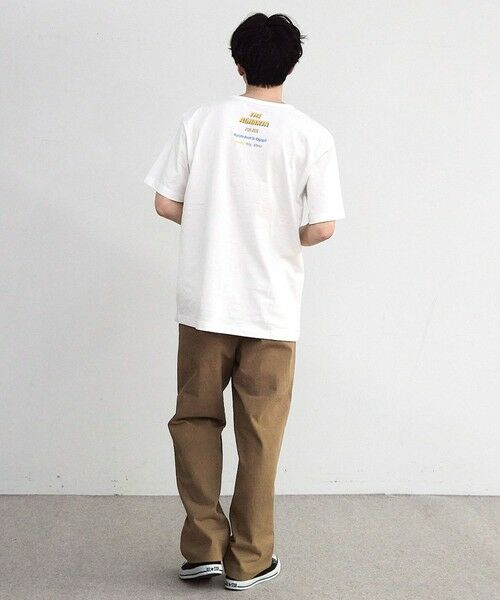 MEN'S BIGI / メンズビギ Tシャツ | アメリカンコットンロゴプリントTシャツ | 詳細2