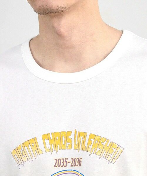 MEN'S BIGI / メンズビギ Tシャツ | アメリカンコットンロゴプリントTシャツ | 詳細3