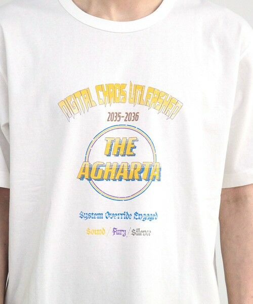 MEN'S BIGI / メンズビギ Tシャツ | アメリカンコットンロゴプリントTシャツ | 詳細4