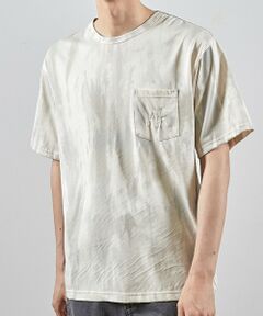 MEN'S BIGI / メンズビギ Tシャツ | ウォッシュダメージ加工ポケットＴシャツ