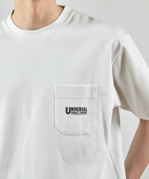 MEN'S BIGI / メンズビギ Tシャツ | ユニバーサルオーバーオール別注ポケットプリントTシャツ | 詳細3