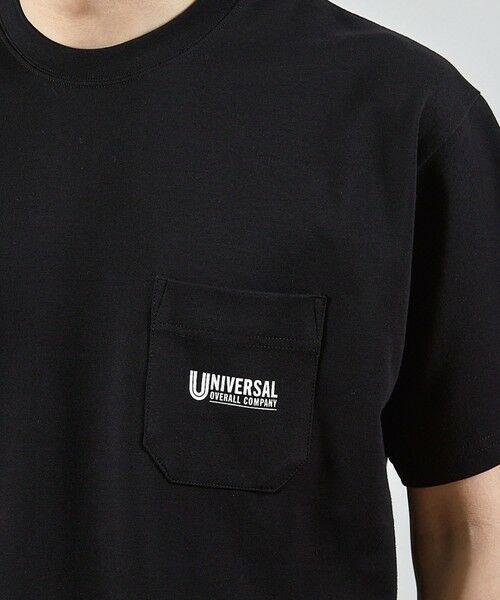 MEN'S BIGI / メンズビギ Tシャツ | ユニバーサルオーバーオール別注ポケットプリントTシャツ | 詳細9