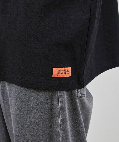 MEN'S BIGI / メンズビギ Tシャツ | ユニバーサルオーバーオール別注ビンテージ加工プリントTシャツ | 詳細9