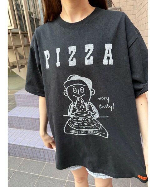 MEN'S BIGI / メンズビギ Tシャツ | ユニバーサルオーバーオール別注　WINDY JRビンテージ加工プリントTシャツ | 詳細10