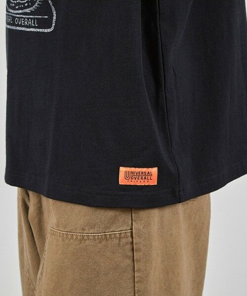 MEN'S BIGI / メンズビギ Tシャツ | ユニバーサルオーバーオール別注　WINDY JRビンテージ加工プリントTシャツ | 詳細8