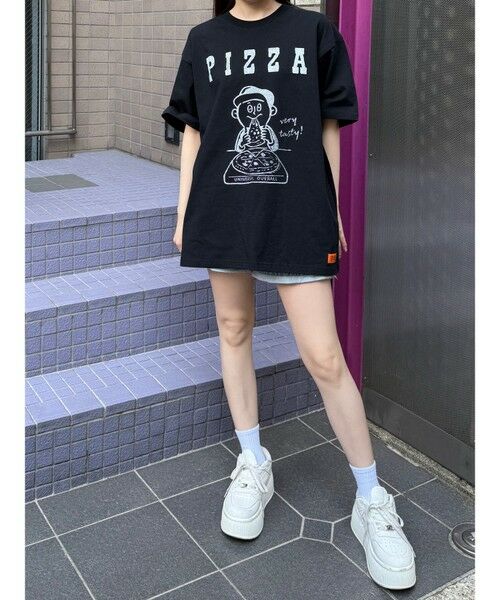 MEN'S BIGI / メンズビギ Tシャツ | ユニバーサルオーバーオール別注　WINDY JRビンテージ加工プリントTシャツ | 詳細9