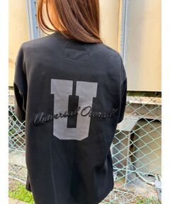 MEN'S BIGI / メンズビギ Tシャツ | ユニバーサルオーバーオール別注バックプリントロゴししゅうポケットTシャツ