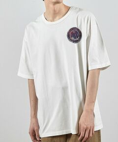 MEN'S BIGI / メンズビギ Tシャツ | ビンテージサークルロゴピグメントTシャツ