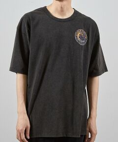 MEN'S BIGI / メンズビギ Tシャツ | ビンテージサークルロゴピグメントTシャツ