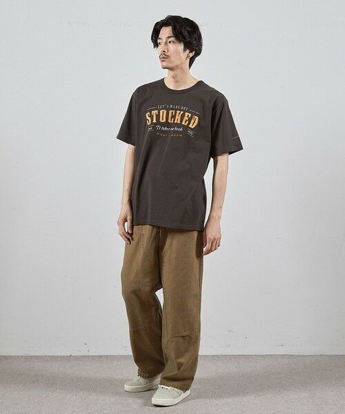 MEN'S BIGI / メンズビギ Tシャツ | ビンテージロゴUSAコットンTシャツ | 詳細4