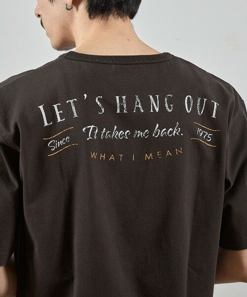 MEN'S BIGI / メンズビギ Tシャツ | ビンテージロゴUSAコットンTシャツ | 詳細6