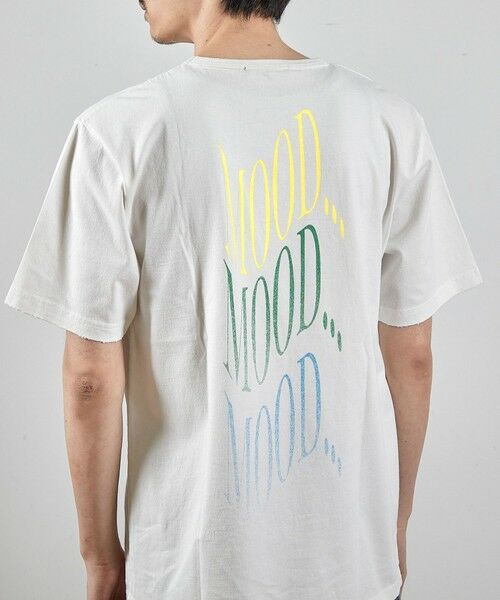 MEN'S BIGI / メンズビギ Tシャツ | ビンテージワードロゴUSAコットンTシャツ | 詳細4