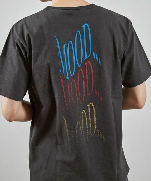 MEN'S BIGI / メンズビギ Tシャツ | ビンテージワードロゴUSAコットンTシャツ | 詳細8