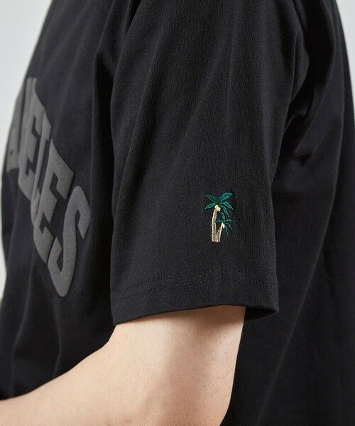 MEN'S BIGI / メンズビギ Tシャツ | LA発泡プリントロゴししゅうTシャツ | 詳細10