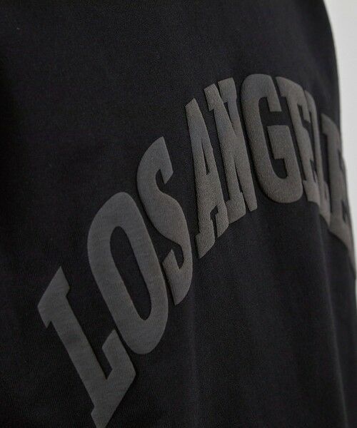 MEN'S BIGI / メンズビギ Tシャツ | LA発泡プリントロゴししゅうTシャツ | 詳細9