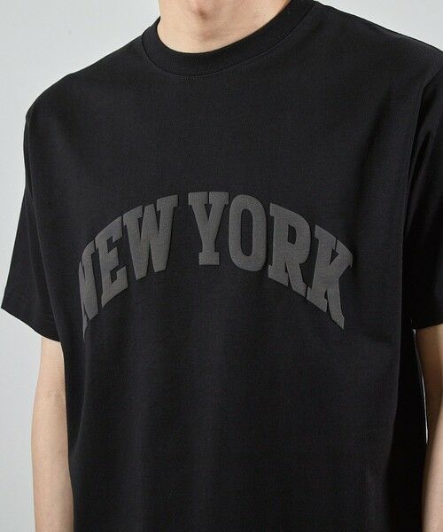 MEN'S BIGI / メンズビギ Tシャツ | NY発泡プリントロゴししゅうTシャツ | 詳細5