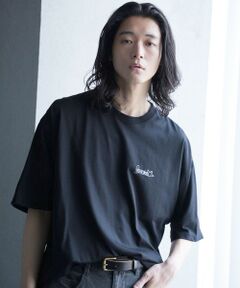 MEN'S BIGI / メンズビギ Tシャツ | 【MARK GONZALES/マークゴンザレス 別注】ロゴプリントオーバーサイズTシャツ