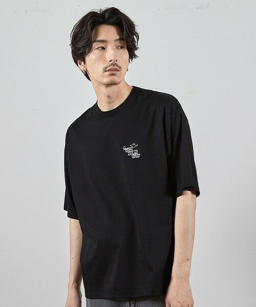 MEN'S BIGI / メンズビギ Tシャツ | 【MARK GONZALES/マークゴンザレス 別注】ロゴプリントオーバーサイズTシャツ | 詳細6