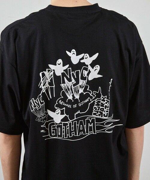 MEN'S BIGI / メンズビギ Tシャツ | 【MARK GONZALES/マークゴンザレス 別注】ロゴプリントオーバーサイズTシャツ | 詳細8