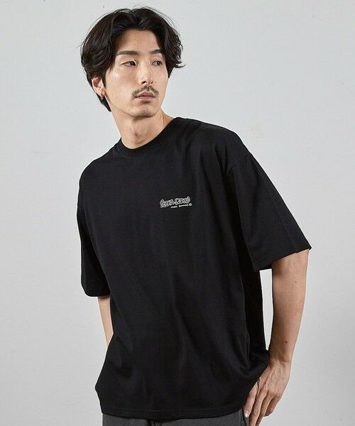 MEN'S BIGI / メンズビギ Tシャツ | 【MARK GONZALES/マークゴンザレス 別注】ロゴプリントオーバーサイズTシャツ | 詳細13