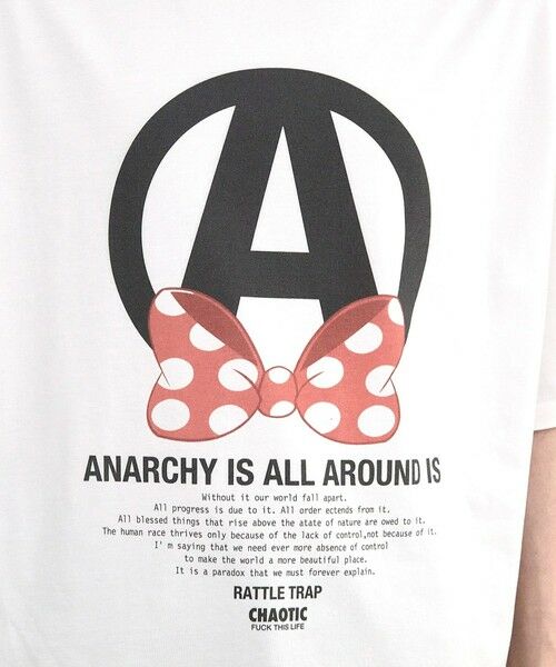MEN'S BIGI / メンズビギ Tシャツ | 【CHAOTIC】別注アナーキーポルカドットプリントオーバーサイズTシャツ | 詳細5
