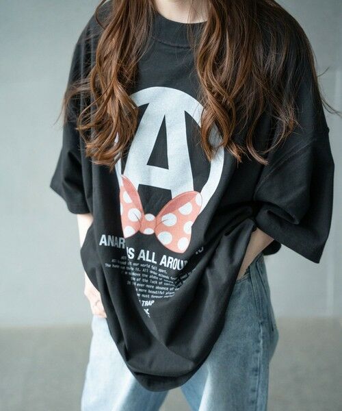 MEN'S BIGI / メンズビギ Tシャツ | 【CHAOTIC】別注アナーキーポルカドットプリントオーバーサイズTシャツ | 詳細7