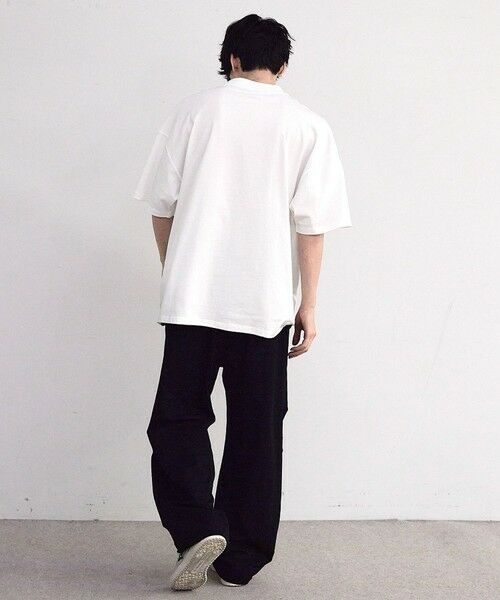 MEN'S BIGI / メンズビギ Tシャツ | 【CHAOTIC】別注FUCK THIS LIFEプリントオーバーサイズTシャツ | 詳細3