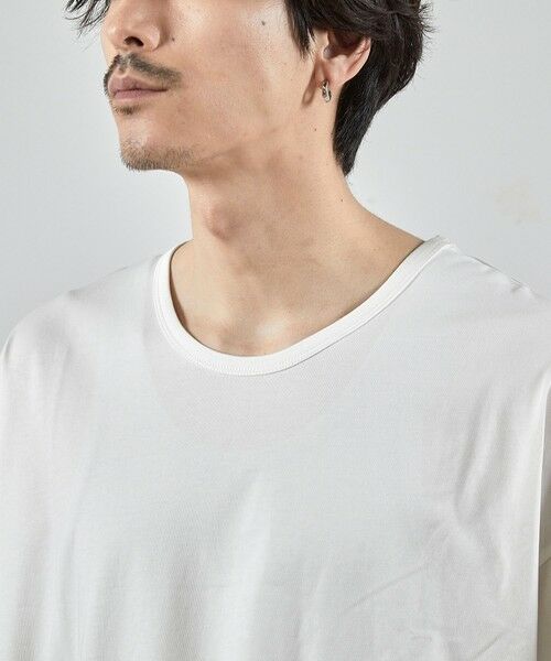 MEN'S BIGI / メンズビギ Tシャツ | COOLMAX OVER SIZE TEE/吸汗速乾クールマックスオーバーサイズTシャツ | 詳細5