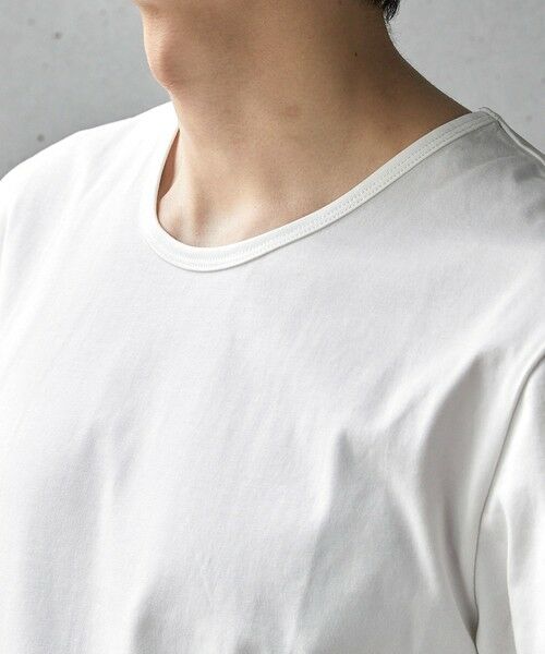 MEN'S BIGI / メンズビギ Tシャツ | 【WEB限定/クールマックス】COOLMAX COTTON BASIC CROPPED TEE | 詳細3